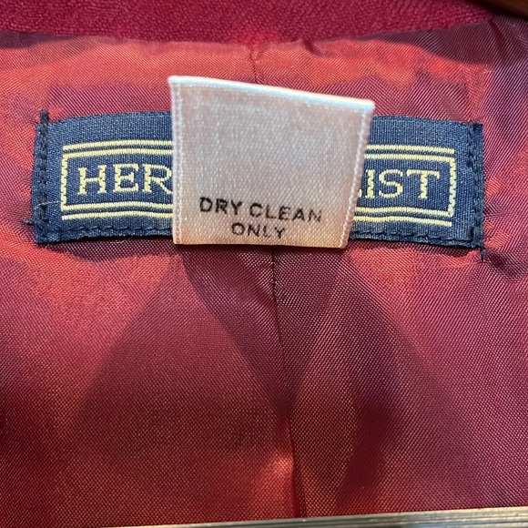 Vintage Herman Geist Wool Trench Coat - Picture 4 of 7